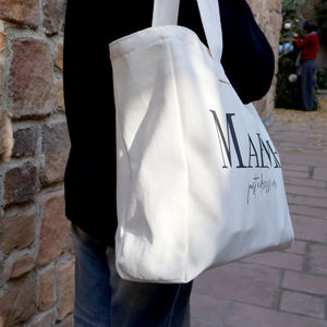 Заводское качество, многоразовые пользовательские логотипы с принтом Премиум Большой Хлопок Холст сумки с напечатанным логотипом - Product Image 5