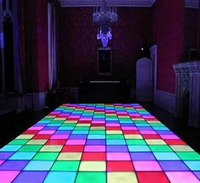 Lumières à Effets LED pour Scène de Mariage, Sol Lumineux Coloré, Piste de Danse LED