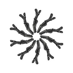 Ytbyt Hair <b>Clips</b> 10 Pcs Black Alligator Styling Sectioning <b>Clips</b> Professional Barber Salon Use - Product Image 5