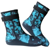 Chaussettes de plongée unisexes en néoprène JW-734 3MM - Imperméables, antidérapantes, résistantes à l'usure pour la natation, la plongée en apnée et la plage