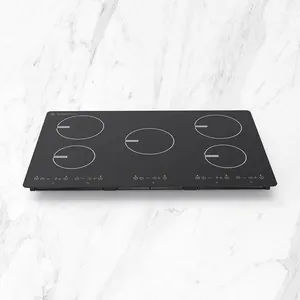 China High Quality Five burners electrical induction cooktop