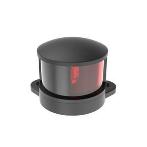Feu de navigation LED pour bateau, rouge et vert, 12/24VDC, boîtier en plastique, feu latéral pour bateaux - Product Image 2