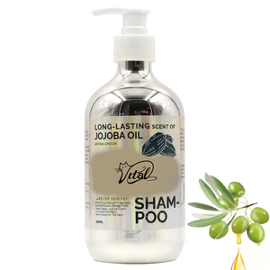 Champú orgánico natural de alta calidad para perros, jabón de espuma acondicionador para piel con picazón, lavado corporal de larga duración, limpiador de patas de mascotas de plástico - Product Image 4