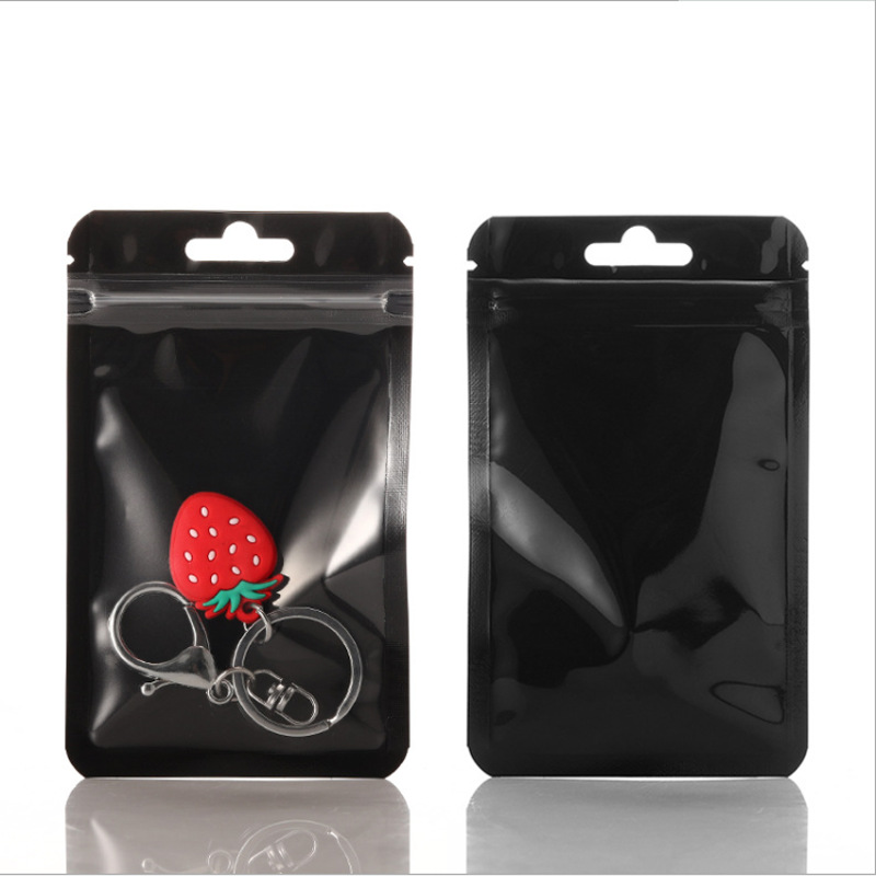 Gradient Color Laser Jewelry Sealed Ziplock Packing Bag, Mobile Phone Case, Acne Patch Cosmetic pouch bags