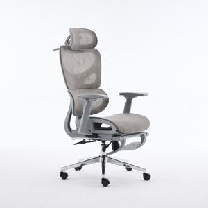 <span class=keywords><strong>Chaise</strong></span> de bureau de luxe ergonomique universelle à dossier divisé, entièrement réglable en hauteur, avec soutien lombaire complet - Product Image 4