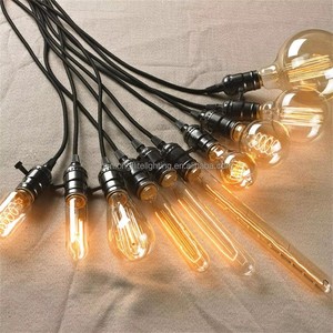 Bombilla Incandescente Retro Vintage <span class=keywords><strong>Edison</strong></span> T30 de 25W 40W 60W, E26 E27, Cuello Largo, 110V 220V, T300 T225 T185 T140 <span class=keywords><strong>T10</strong></span> - Product Image 5