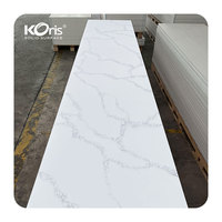 Koris Grande Dalle Comptoir De Cuisine Salle De Bains Vanity Top Pierre Artificielle Coréen Modifié Pur Acrylique Solide Surface Marbre Feuille