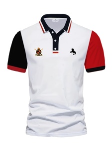 Chemise de sport décontractée pour homme - 100% polyester satiné, manches courtes, respirante et à séchage rapide, chemise de golf pour activités de plein air - Product Image 3