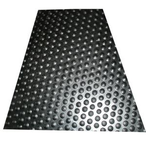 <span class=keywords><strong>Tapis</strong></span> en <span class=keywords><strong>caoutchouc</strong></span> noir stable <span class=keywords><strong>pour</strong></span> boîte à cheval, 12mm, 17mm d'épaisseur - Product Image 2