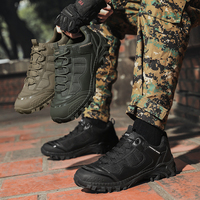 Chaussures de randonnée décontractées imperméables de dernière conception pour hommes, idéales pour le sport en plein air et l'entraînement en milieu désertique – Vente en gros