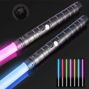ZLang 2 pièces 7 couleurs LED Sabre lumineux qui brille dans le noir Jouets sabres laser en gros avec <span class=keywords><strong>Starwars</strong></span> - Product Image 1