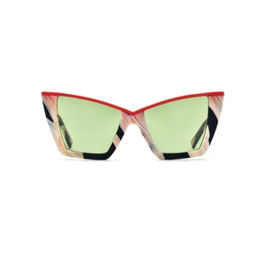 Gafas de Sol Redondas Ovaladas de Acetato con Logotipo Personalizado, Montura Completa, Lentes Polarizadas de Espejo, Protección UV, Unisex, Moda para Adultos - Product Image 3