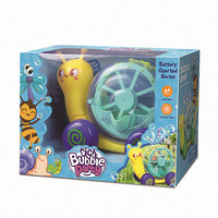 Machine à bulles électrique en plastique entièrement automatique transfrontalière, jouet d'extérieur pour enfants, chariot à pousser à la main, pour les 8-13 ans