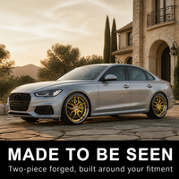 Jantes forgées en or à 6 branches, 2 pièces, concaves profondes, 18 19 20 21 pouces, 5x112, 6061-T6 pour BMW M4, jantes personnalisées, directement de l'usine, alliage sport