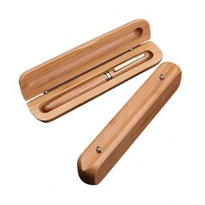 Bolígrafos de Madera y Metal de Lujo en Oferta, Grabado Láser, Impresión de Puntos, Bolígrafo Ecológico de Madera - Product Image 2