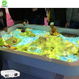 Machine de jeu de projecteur Table de sable magique équipement d'amusement pour enfants <span class=keywords><strong>logiciel</strong></span> synthétique de projection interactive - Product Image 6