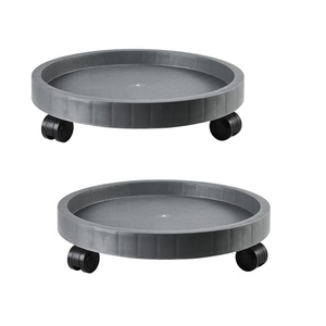 Plateau en plastique à roues rondes bon marché durable le plus vendu pour pot d'<span class=keywords><strong>arbre</strong></span> - Product Image 1