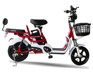 จักรยานส่งของไฟฟ้า 400W 48V สำหรับผู้ใหญ่ พร้อมตะแกรงหลัง โครงเหล็ก แบตเตอรี่ลิเธียม สำหรับตลาดยุโรป - Product Image 3