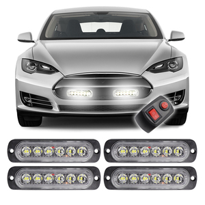 Đèn <span class=keywords><strong>LED</strong></span> Nhấp Nháy Không Dây Đèn Chớp 24LED Đèn <span class=keywords><strong>LED</strong></span> Xe Hơi Nhấp Nháy 12V Đèn Chớp Nhấp Nháy Cho Xe Tải Đèn Điốt - Product Image 4