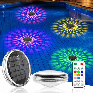 Lampes flottantes <span class=keywords><strong>LED</strong></span> solaires télécommandées pour <span class=keywords><strong>piscine</strong></span> extérieure - Product Image 2