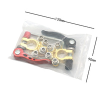Terminal de Batería de Aleación de Zinc, Abrazadera de Terminal Económica, Conector Rápido para Barco y Coche de Carreras