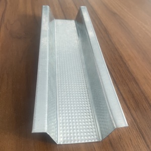 Ingrosso chiglia <span class=keywords><strong>in</strong></span> acciaio leggero zincato <span class=keywords><strong>in</strong></span> metallo binario canale U striscia di gesso <span class=keywords><strong>cartongesso</strong></span> parete a secco struttura del soffitto - Product Image 4