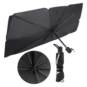 Pare-soleil de voiture pliable à <span class=keywords><strong>mini</strong></span> poche inversée à impression personnalisée Bouteille de vin personnalisée intelligente portable avec <span class=keywords><strong>parapluie</strong></span> promotionnel personnalisé - Product Image 1