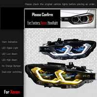 Phare avant DLW Golden Eye Spoon avec lentille laser pour BMW Série 3 F30 F35, phare avant modifié M4 G22