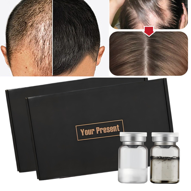 Professional Peptide Collagen Stem Cells Hair Regrowth Repair Serum Hair Treatment