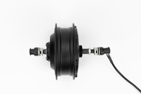Kit de conversion de vélo électrique 48V 350W avec moteur moyeu CC sans balais, kit complet, frein à disque, accélérateur demi-poignée, propulsion arrière, batterie pour vélo