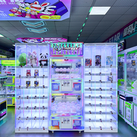 Vitrine de présentation de marchandises détachable à 50 compartiments pour boutique, jouets, souvenirs et bijoux