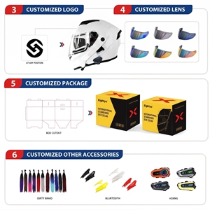 2026 Superventas Cascos Modulares Inteligentes <span class=keywords><strong>para</strong></span> <span class=keywords><strong>Moto</strong></span> Casco Abatible de <span class=keywords><strong>Moto</strong></span> Capacete <span class=keywords><strong>Moto</strong></span> Auriculares BT <span class=keywords><strong>para</strong></span> Intercomunicador - Product Image 5
