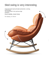 Fauteuil inclinable de luxe pour le jardin, confortable et au design moderne, avec fonction pliable Offre Spéciale pour le salon