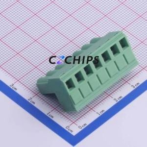 KF2EDGK-5.0-7P Plug-in Terminal Block P=5mm Connector ( Connector Type: Plug )( Construction: 1x7P )( Pitch: 5mm ) - Product Image 2