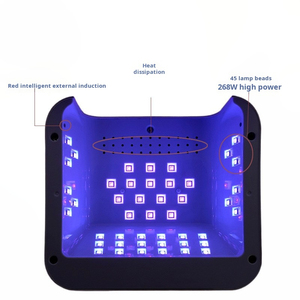 Secador de uñas LED UV profesional, herramienta de salón SUN L5 con lámpara de diamante de alta potencia de 268W, curado rápido eléctrico - Product Image 3