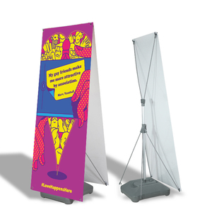 Meilleur vendeur conception de cadre extérieur <span class=keywords><strong>Base</strong></span> d'eau Portable légère X support de bannière - Product Image 3
