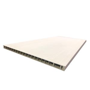 गर्म बिक्री 45 मिमी 40 मिमी 35 मिमी सफेद wpc लकड़ी pvc दरवाजा त्वचा पैनल शीट - Product Image 1