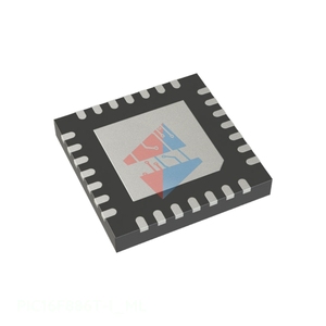Buy Electronics Components Online <strong>PIC16F886T</strong>-<strong>I</strong>_<strong>ML</strong> 28 VQFN Exposed Pad Embedded Original - Product Image 1