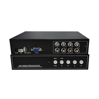 Nouveau Répartiteur Vidéo DVR 8 Canaux pour Moniteur d'Affichage, Enregistrement Quad, Surveillance et Affichage en Quatre Écrans