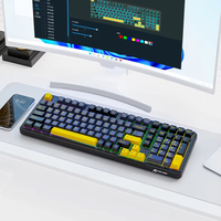 Attack Shark X98 Clavier mécanique sans fil Joint tri-mode Clavier de jeu gravé sur le côté E-Sports personnalisé
