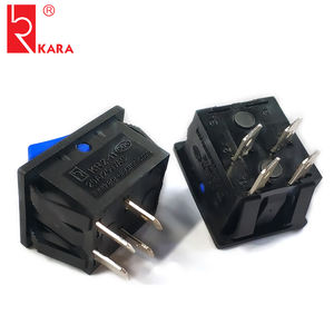 Interruptor Basculante de Cabeza Cuadrada Azul SINETONG KR2-11, 12V 24V DC, 4 Pines, 30A 250VAC, Interruptores de Botón de Encendido - Product Image 2