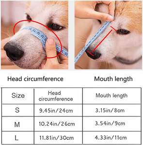 Dapat diatur 6 buah dapat digunakan kembali anjing <span class=keywords><strong>Gas</strong></span> wajah masker asap bernapas sekali pakai anjing Filter udara perlengkapan pelatihan hewan peliharaan - Product Image 5