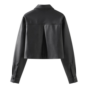 Veste en <span class=keywords><strong>cuir</strong></span>, manteau pour hommes et femmes, vêtements d'occasion en gros, manteaux de marque d'occasion pour hommes, ballots de vêtements d'occasion, vêtements d'occasion - Product Image 5