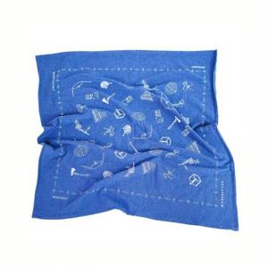 Customized Cotton Square Bandana Scarf with Heat Sublimation Printing Multifunction Design Your Own Logo for Sports Use - Product Image 5