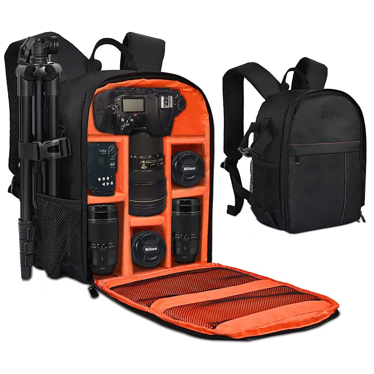 Camera Backpack Waterproof Travel Lens Tripod Snapshot Digital Gear &Camera Bags Video Accessories Case Video DSLR Camera Bag