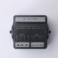 Compteur d'énergie triphasé AMC96L-E4/KC pour surveillance des paramètres électriques, mesure des harmoniques et de l'énergie quadri-quadrant, montable sur panneau