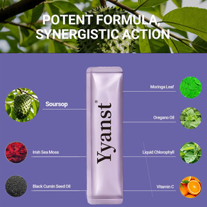 Poudre de boisson instantanée au corossol naturel en bâtonnets, format portable, extrait pur de fruit de Graviola, qualité alimentaire, soutien digestif - Product Image 3
