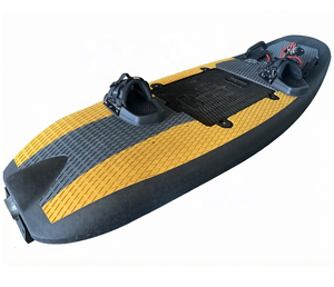 Artpower 15KW 5356.8WH Tabla de Surf Eléctrica Negra/Naranja con Motor a Reacción, Material EPP Ecológico, Equipo para Deportes Acuáticos - Product Image 1