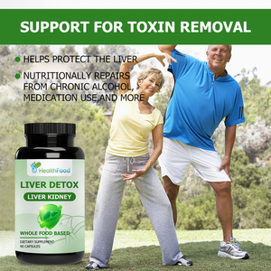 Factory Direct Liver Detox Capsules with Proprietary <b>Blend</b> Detoxify and Cleanse the Body Promote Better Digestion Capsules - Product Image 4