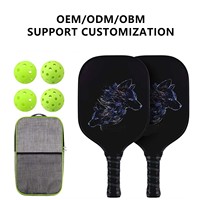 Raquettes de Pickleball en Fibre de Verre (2 Manches, 4 Têtes, 1 Pack) – Vente en Gros Direct Usine – Fabricant de Sets de Raquettes de Pickleball Personnalisées